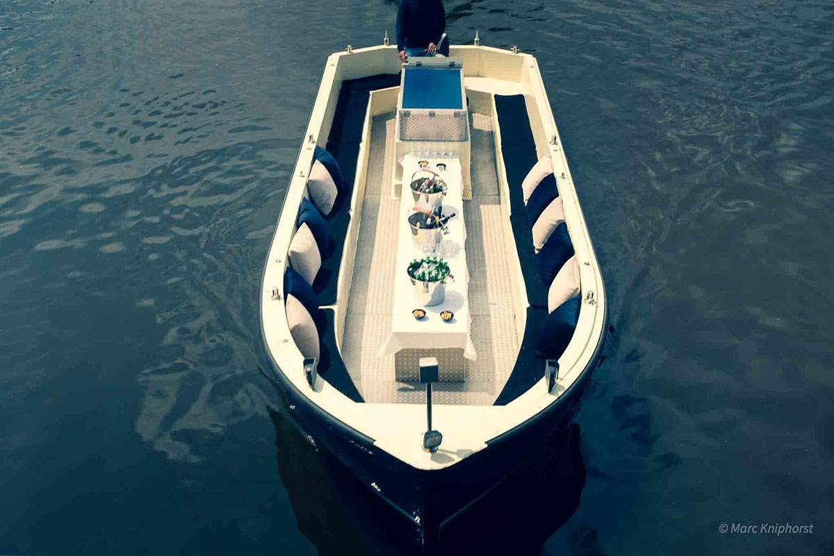 Foto van onze sloep